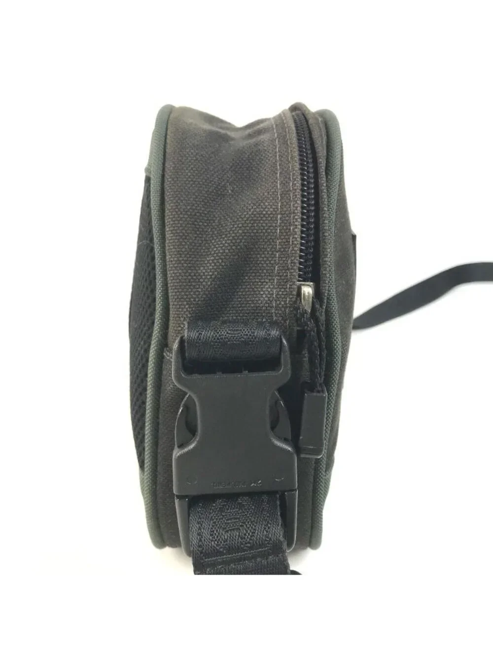 Chanel Shoulder Bag CC Logo Canvas Black